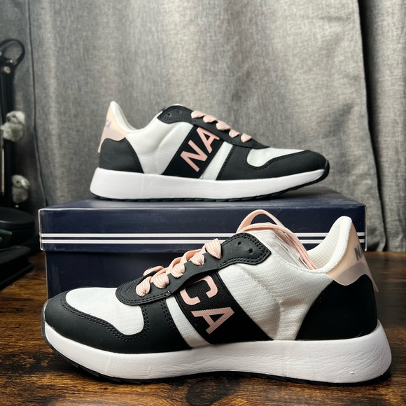 Nautica Women's Lace Up Sneaker for Running, Walking, Casual. - Picture 5 of 9